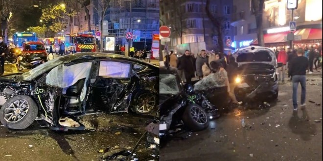 Un violent accident fait 8 blessés grave en plein cœur de Paris (vidéos) 