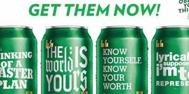 Des punchlines sur des canettes de Sprite !