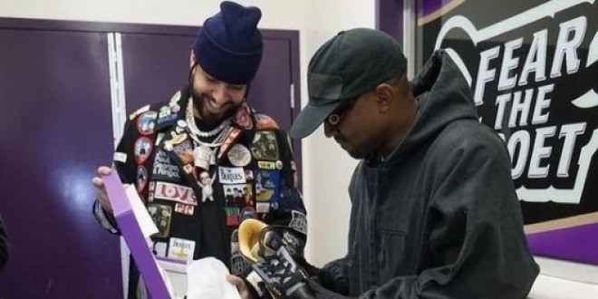 Une paire de Jordan offerte par French Montana à Kanye West se retrouve sur Ebay 