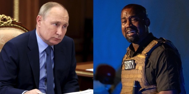 Vladimir Poutine rembarre Kanye West et refuse son invitation 