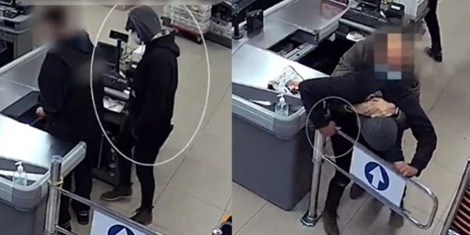Un policier Espagnol intervient en plein braquage et désarme le voleur (vidéo)  