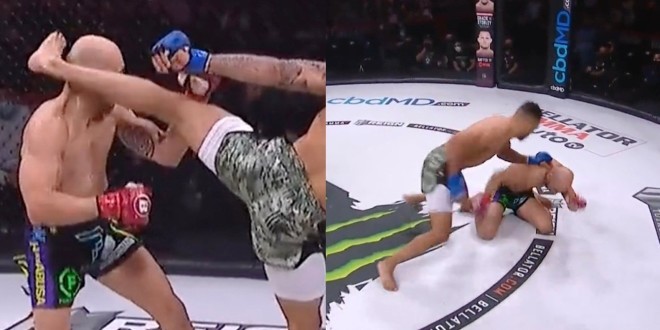 Un combattant MMA inflige un violent KO à son adversaire en 36 secondes seulement (Vidéo) 