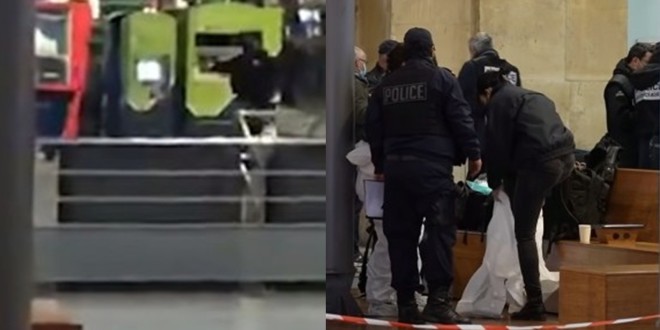 Un individu se fait abattre après avoir menacé des policiers avec une arme à Paris (Vidéo) 