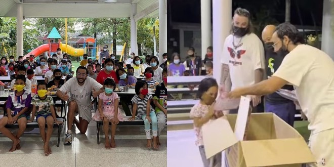 Lacrim offre des cadeaux à des orphelins en Thaïlande (vidéo)
