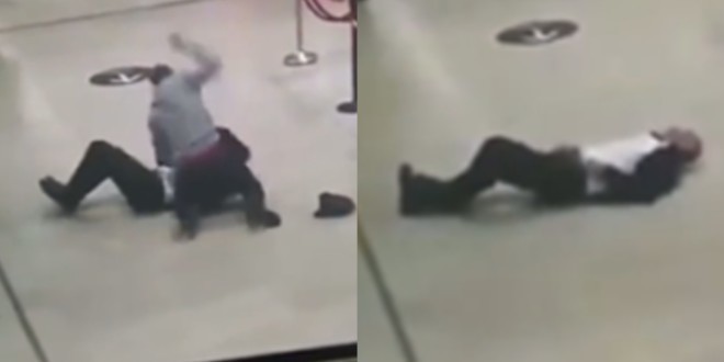 Un vigile sauvagement agressé et laissé pour mort au centre commercial de la défense (Vidéo) 