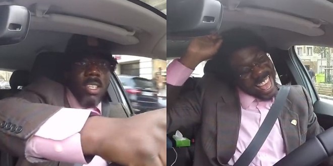 Dinos prank ses fans en se faisant passer pour un chauffeur de taxi (vidéo)