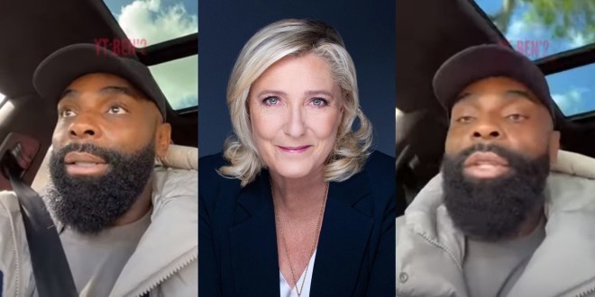 Kaaris met en garde :\'\'Si Marine Le Pen passe ça va être Gotham City\'\' (Vidéo)