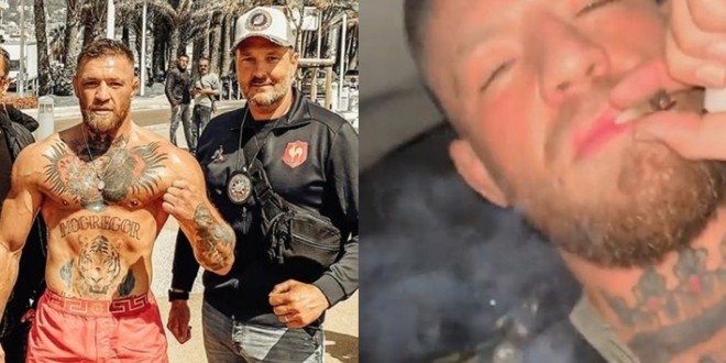 Connor McGregor s’affiche complètement défoncé et ivre avec des policiers à Cannes (Vidéo) 
