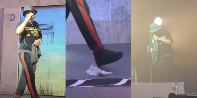Un fan de Ninho lui lance une plaquette de cannabis en plein concert (vidéo)