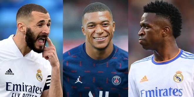 Benzema, Rodrygo et Vinicius trollent Mbappé après son volte-face (Photos) 