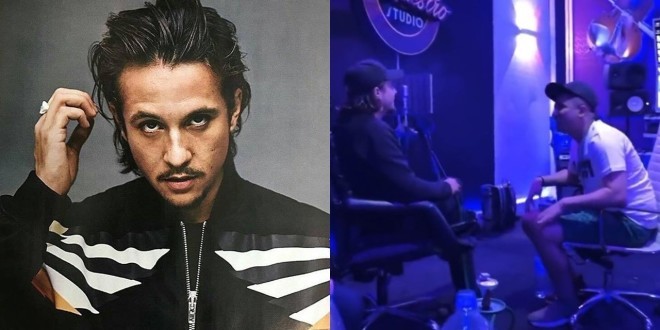 Nekfeu aperçu en studio avec un célèbre chanteur de Raï (vidéo)