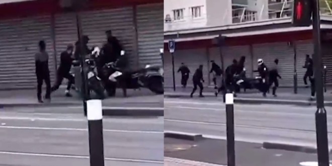 Deux policiers encerclés et tabassés par une dizaine d’individus à Saint-Denis (Vidéo) 