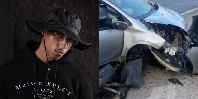Le rappeur Nahir victime d'un violent accident de voiture (vidéo)