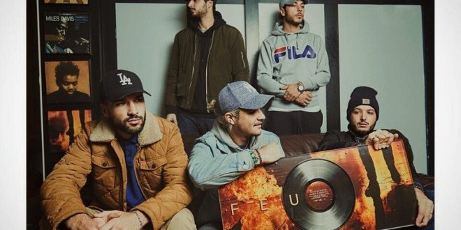 Nekfeu, certifié disque de Platine pour \" Feu\"