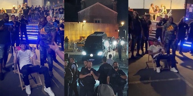 Vald et son équipe empêchent Booba de monter sur la scène des Francofolies