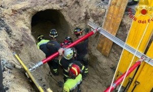 Un braqueur Italien enseveli dans le tunnel qu'il creusait pour voler une banque (Vidéo) 