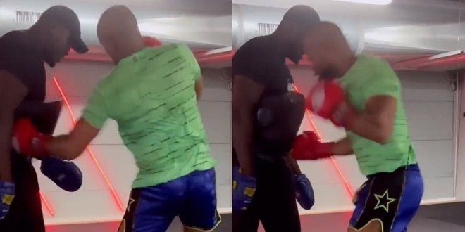 Rohff s’entraîne dur pour son combat avec Booba (vidéo)