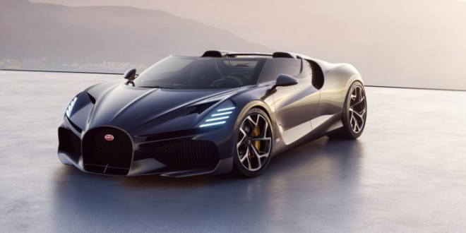 Bugatti dévoile son tout nouveau bolide à 5 millions d’euros (Vidéo) 