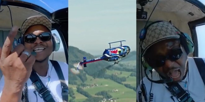 Leto lâche un gros freestyle en direct d\'un hélicoptère qui fait des loopings (vidéo)