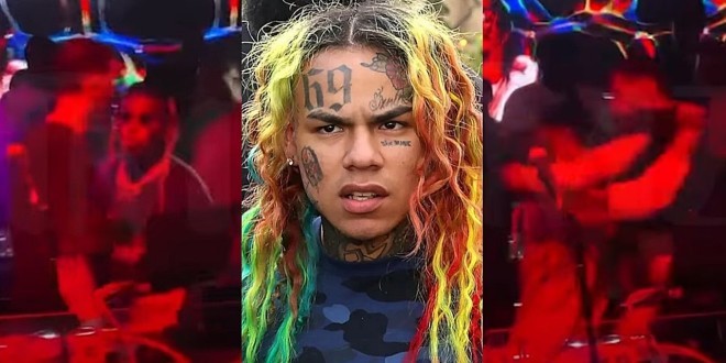 6ix9ine tabasse un DJ qui a refusé de passer sa musique (vidéo)