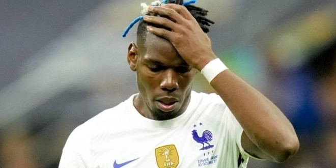 Paul Pogba déclare forfait pour le mondial suite à son affaire d’extorsion 