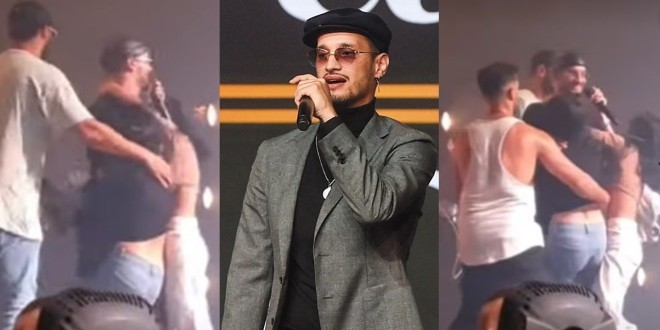 Soolking interpellé par deux fans en plein concert (vidéo)