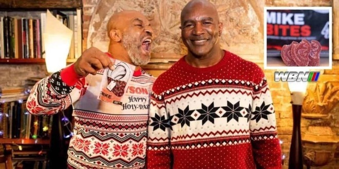 Mike Tyson commercialise  des oreilles mordues  à base de cannabis 