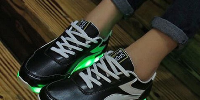 Faites gaffe aux baskets LED !