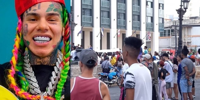 6ix9ine provoque une émeute dans les rues de Cuba ! (vidéo)