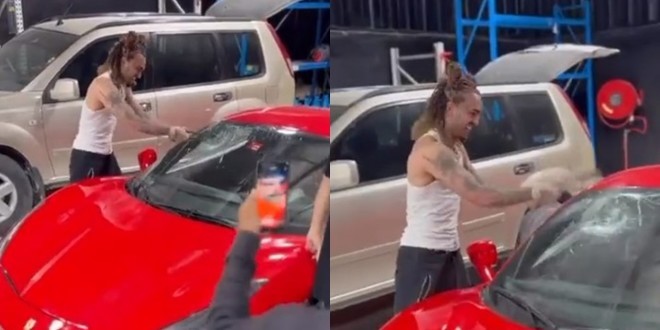 Lil Pump se fait allumer sur la toile après s\'être filmé en train de démolir une Ferrari (vidéo)