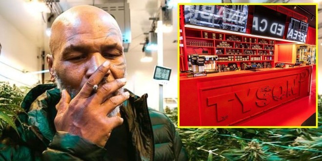 Mike Tyson ouvre son propre coffee shop à Amsterdam ! (Vidéo)