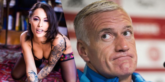La star du porno Nikita Bellucci adresse un message à Didier Deschamps