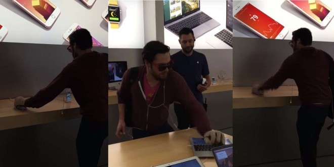 Un Apple Store saccagé !