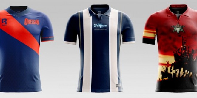 Quand les maillots de foot prennent les couleurs d\'albums de rap