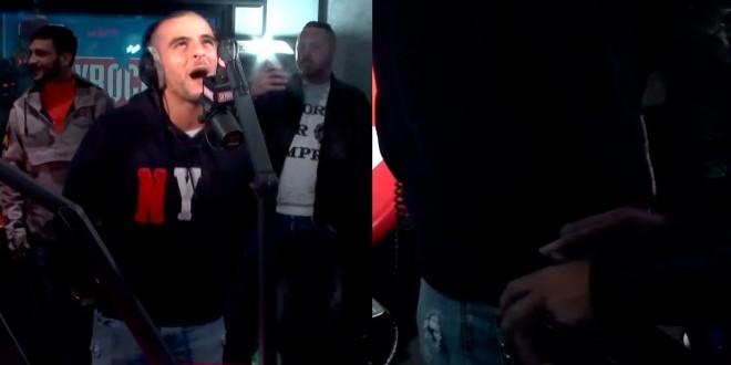 Sofiane interpréte Maître Ruben avec des menottes dans le dos !