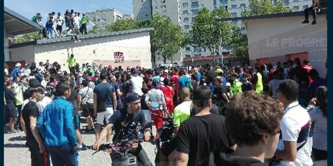 Le rappeur Nap\'s crée une émeute dans un quartier chaud de Lyon