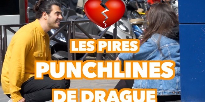Les pires punchlines de drague! (Vidéo)