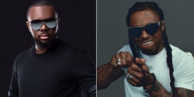 Maître Gims, Impassible devant Lil\'Wayne ! (Photo)