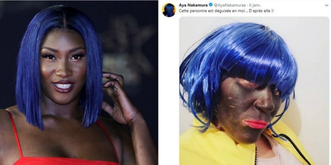 Aya Nakamura victime de racisme sur un \"Blackface\" , elle réagit !  