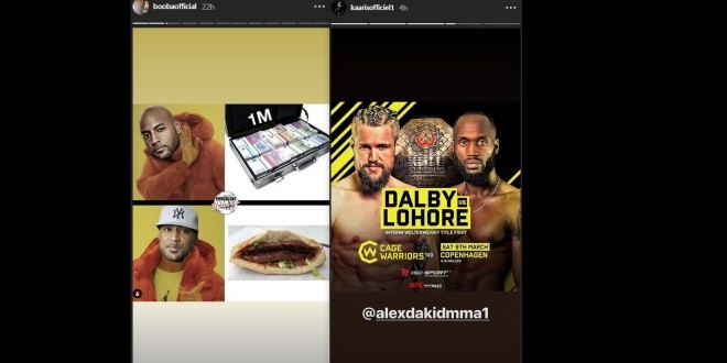 Kaaris est devenu un passionné de match MMA, Booba continue de le provoquer avec son histoire de grec !  