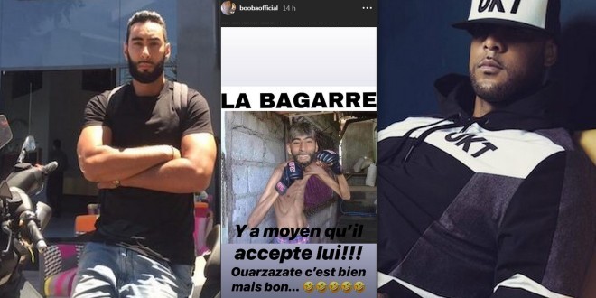 Booba veut se battre avec La Fouine, il le provoque sur instagram 
