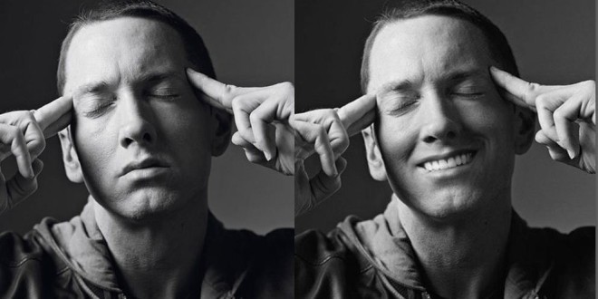 Un graphiste s'est amusé à retoucher les photos d’Eminem pour le faire sourire !