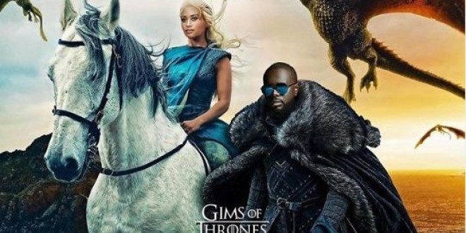 Gims fan de Game of Thrones se met avec sa femme dans la peau de Jon Snow et Daenerys 