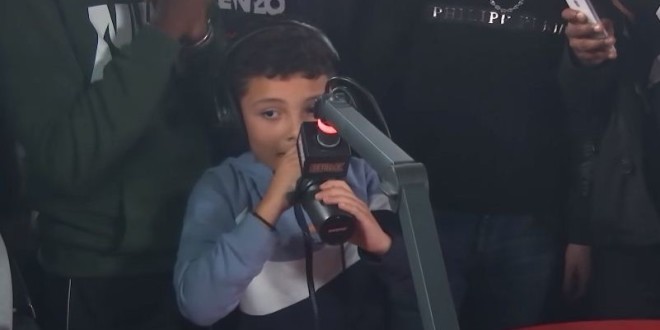 YK : Le petit frère de RK balance un petit freestyle en direct sur Skyrock 