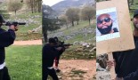 Booba s’entraîne à tirer sur une photo de Kaaris ! Booba s’entraîne à tirer sur une photo de Kaaris !