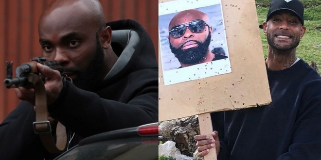 Kaaris se moque de la vidéo de Booba qui s’entraînait au tir sur une photo de son rival