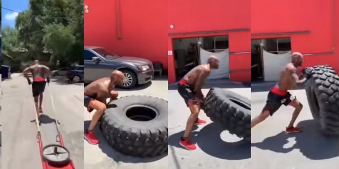 Booba s\'acharne à l\'entrainement et fait des sessions très intenses pour se préparer au combat