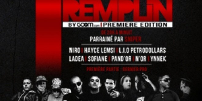 Le Tremplin by Goom, Rap2France et Daymolition le 11/02 !
