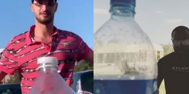 Après Booba, Soolking et Gims font le \'\'Bottle Cap Challenge\'\' 