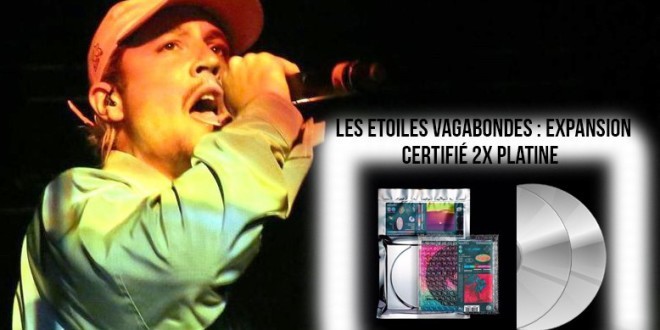 L\'album de Nekfeu \'\'Les étoiles vagabondes : expansion\'\' est certifié double disque de platine